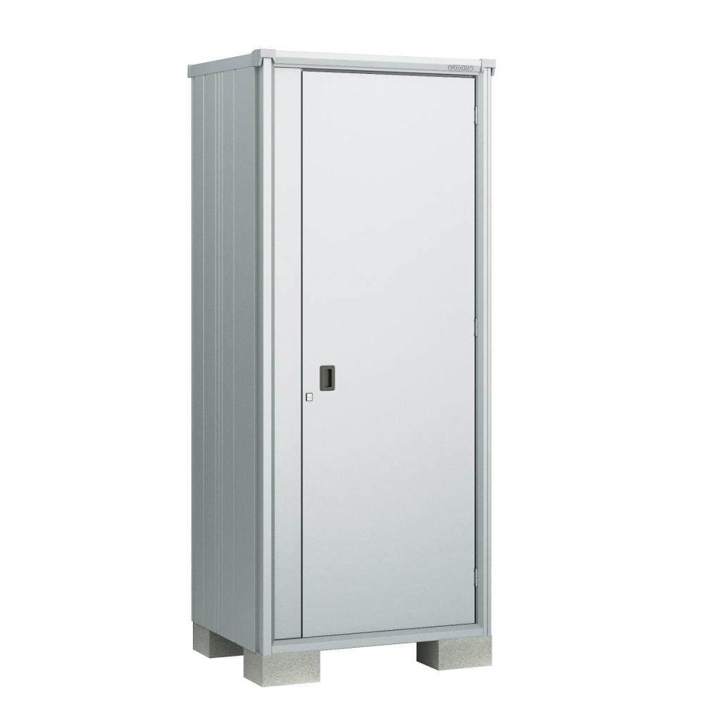 ヨド物置　エスモ　間口８０×奥行７５×高さ１９０ｃｍ　一般型　スノーシルバー　ＥＳＦ０８０７Ａ／ＳＳ