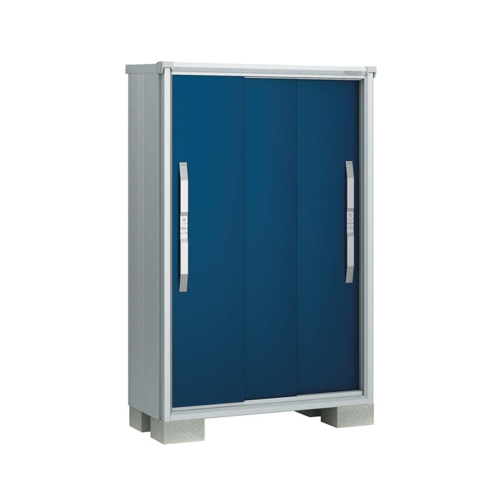 ヨド物置　エスモ　間口１０５×奥行５１×高さ１６０ｃｍ　一般型　グラファイトメタリック　ＥＳＦ１００５Ｄ／ＧＭ