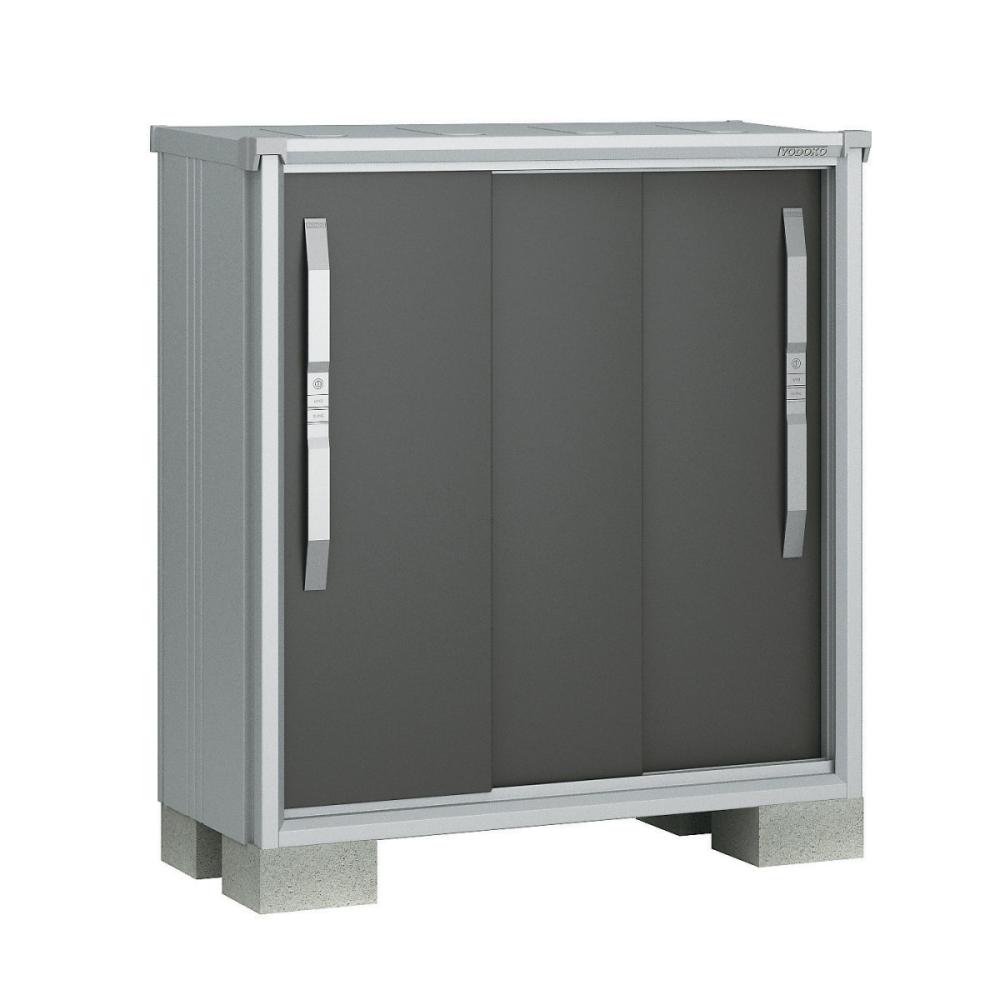 ヨド物置　エスモ　間口１０５×奥行５１×高さ１１０ｃｍ　一般型　グラファイトメタリック　ＥＳＦ１００５Ｙ／ＧＭ