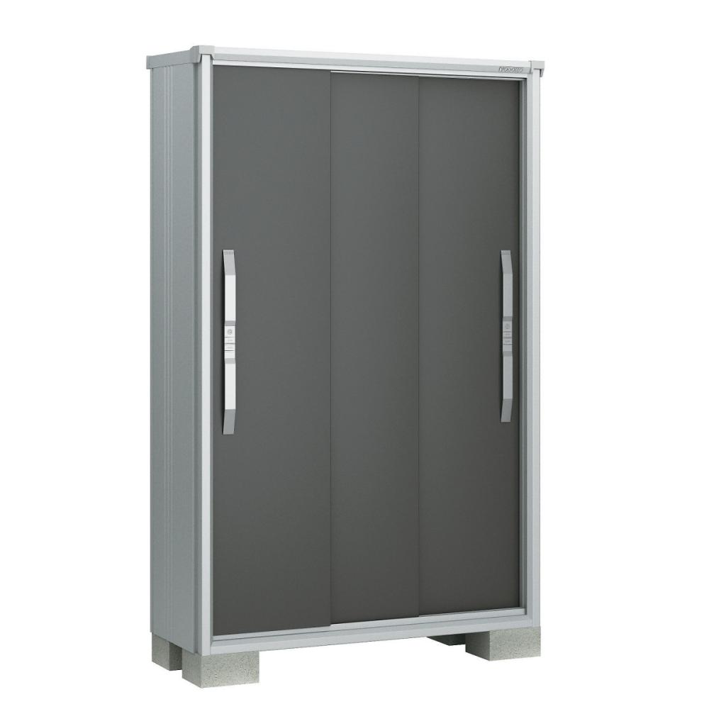 ヨド物置　エスモ　間口１２０×奥行５１×高さ１９０ｃｍ　一般型　グラファイトメタリック　ＥＳＦ１２０５Ａ／ＧＭ