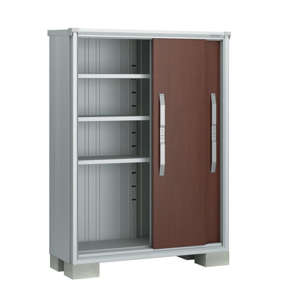 ヨド物置　エスモ　間口１２０×奥行５１×高さ１６０ｃｍ　一般型　ウッディココア　ＥＳＦ１２０５Ｄ／ＷＣ