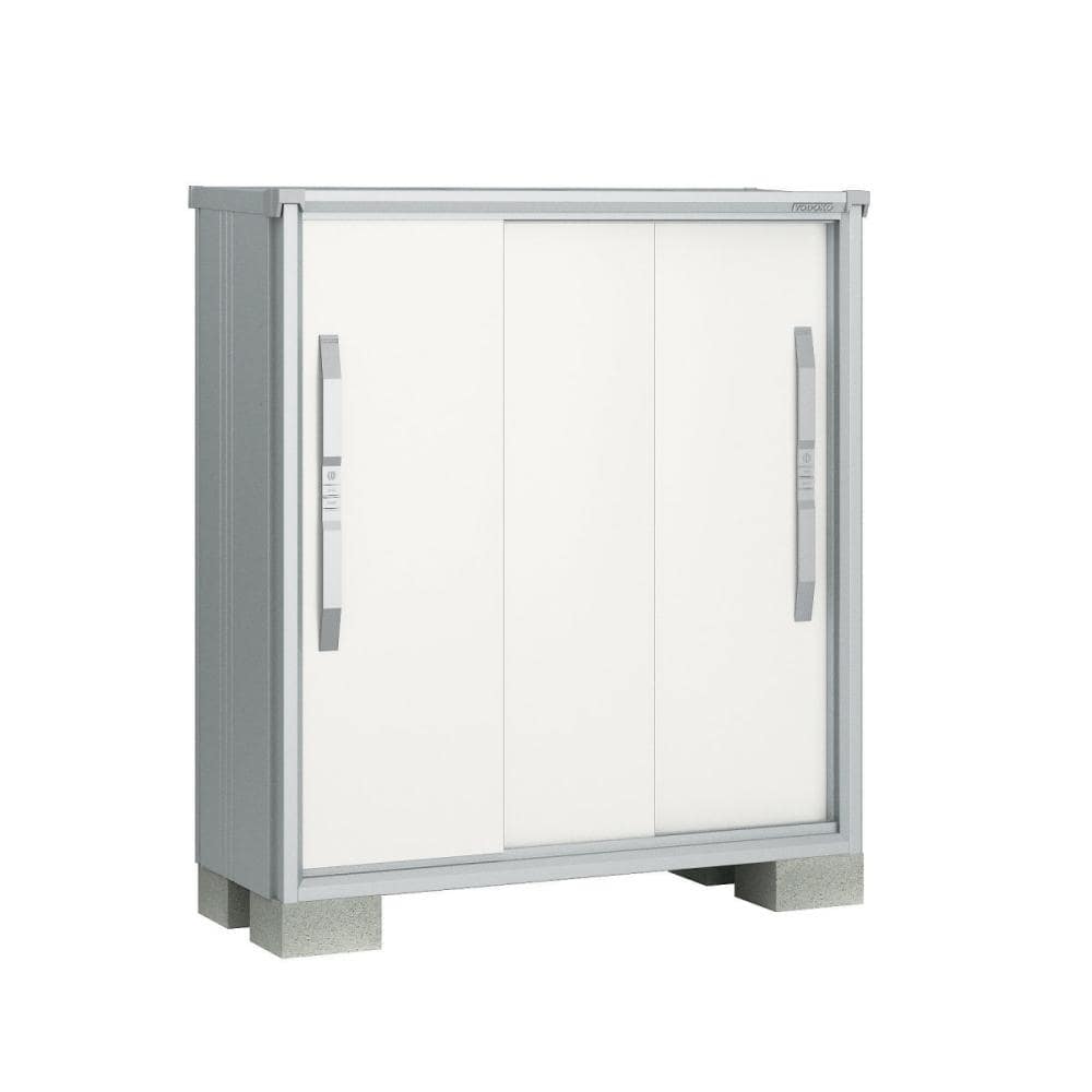 ヨド物置　エスモ　間口１２０×奥行５１×高さ１３０ｃｍ　一般型　ティントホワイト　ＥＳＦ１２０５Ｇ／ＴＷ