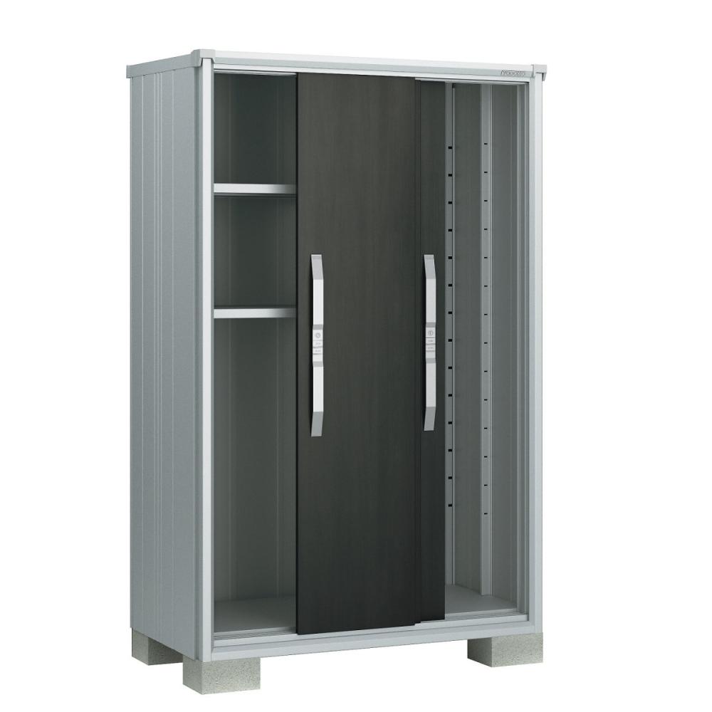 ヨド物置　エスモ　間口１２０×奥行７５×高さ１９０ｃｍ　一般型　グラファイトメタリック　ＥＳＦ１２０７Ａ／ＧＭ