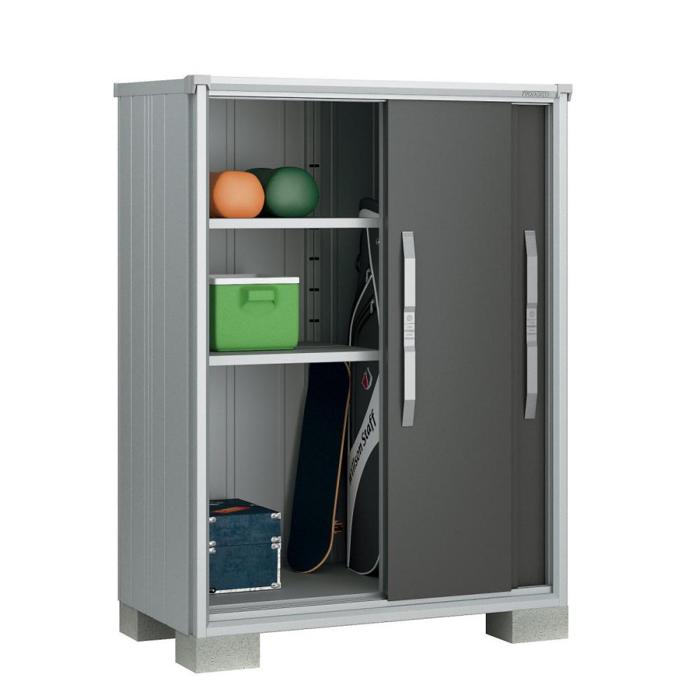 ヨド物置　エスモ　間口１２０×奥行７５×高さ１６０ｃｍ　一般型　グラファイトメタリック　ＥＳＦ１２０７Ｄ／ＧＭ