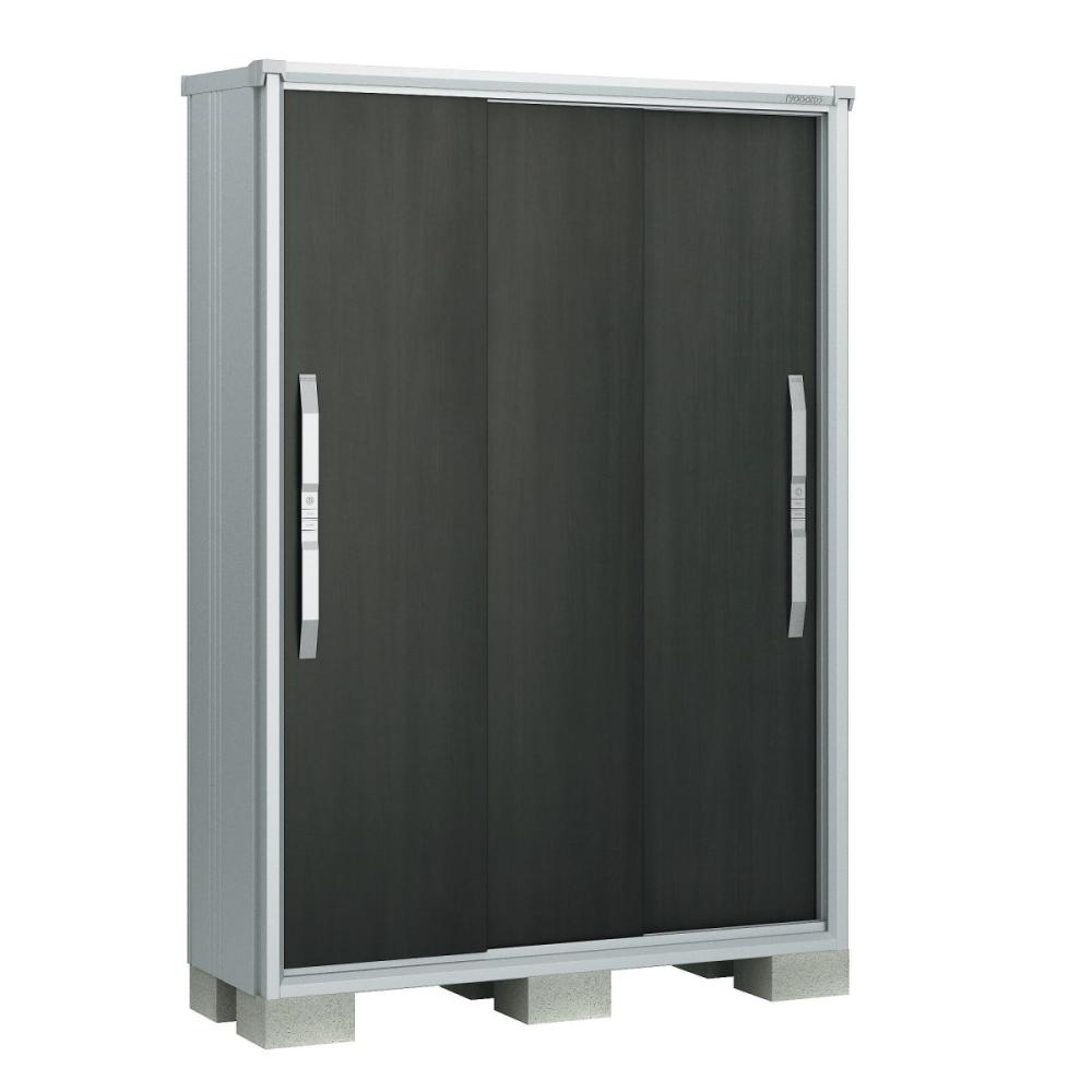 ヨド物置　エスモ　間口１３５×奥行５１×高さ１９０ｃｍ　一般型　ウッディエボニー　ＥＳＦ１３０５Ａ／ＷＥ