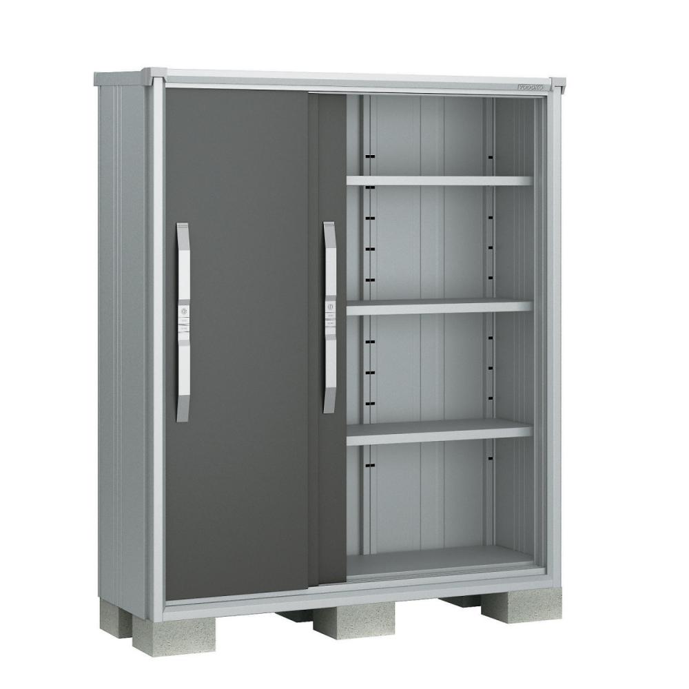 ヨド物置　エスモ　間口１３５×奥行５１×高さ１６０ｃｍ　一般型　グラファイトメタリック　ＥＳＦ１３０５Ｄ／ＧＭ