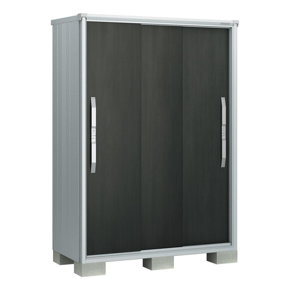 ヨド物置　エスモ　間口１３５×奥行７５×高さ１９０ｃｍ　一般型　グラファイトメタリック　ＥＳＦ１３０７Ａ／ＧＭ