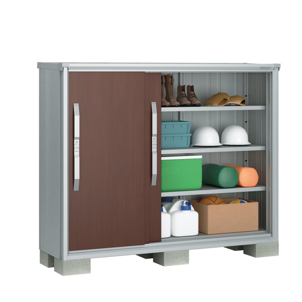 ヨド物置　エスモ　間口１６５×奥行５１×高さ１３０ｃｍ　一般型　ウッディココア　ＥＳＦ１６０５Ｇ／ＷＣ