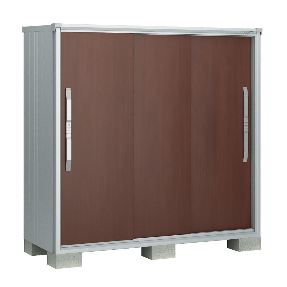 ヨド物置　エスモ　間口１６５×奥行７５×高さ１６０ｃｍ　一般型　ウッディエボニー　ＥＳＦ１６０７Ｄ／ＷＥ