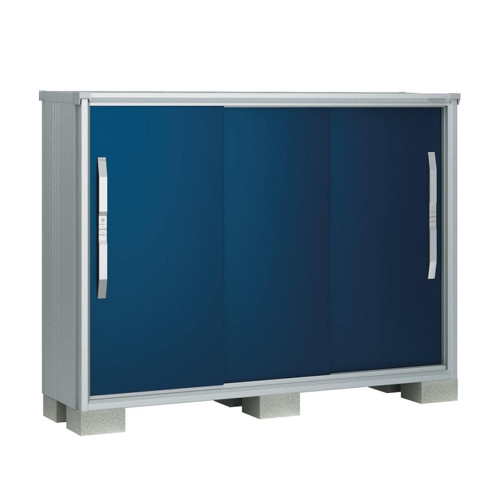 ヨド物置　エスモ　間口１８０×奥行５１×高さ１３０ｃｍ　一般型　ディープオーシャンブルー　ＥＳＦ１８０５Ｇ／ＤＯ