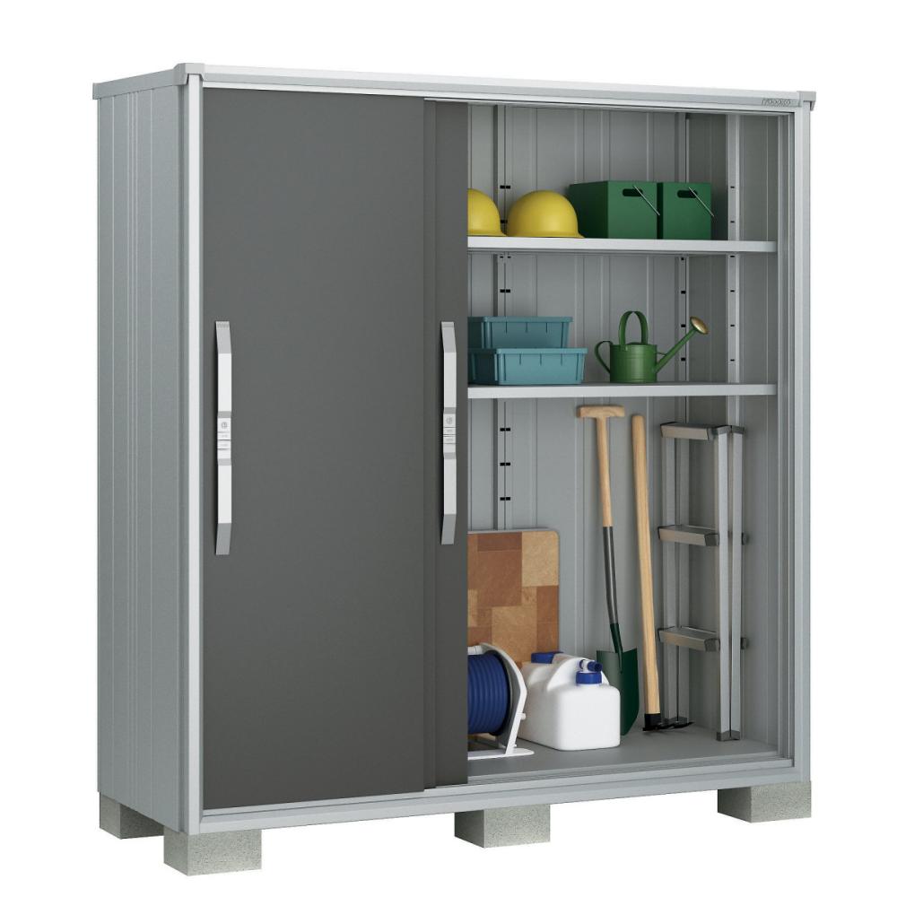 ヨド物置　エスモ　間口１８０×奥行７５×高さ１９０ｃｍ　一般型　グラファイトメタリック　ＥＳＦ１８０７Ａ／ＧＭ