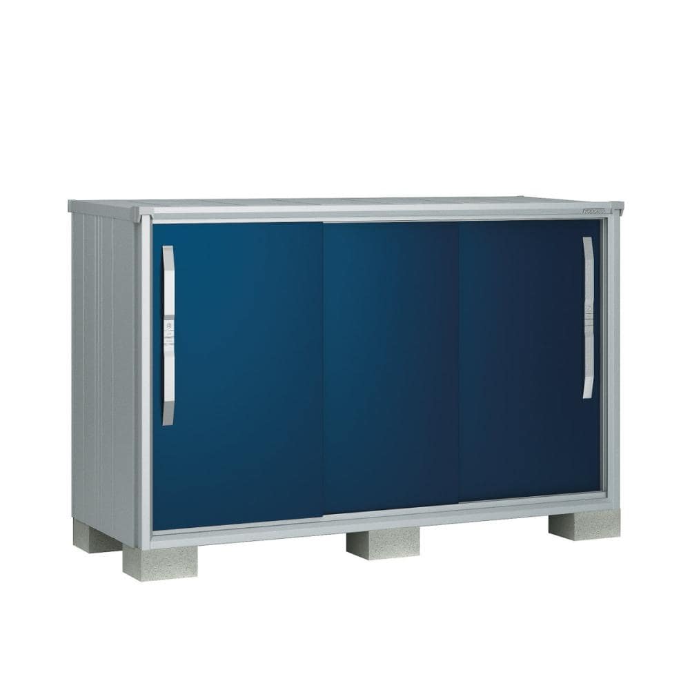 ヨド物置　エスモ　間口１８０×奥行７５×高さ１１０ｃｍ　一般型　ディープオーシャンブルー　ＥＳＦ１８０７Ｙ／ＤＯ