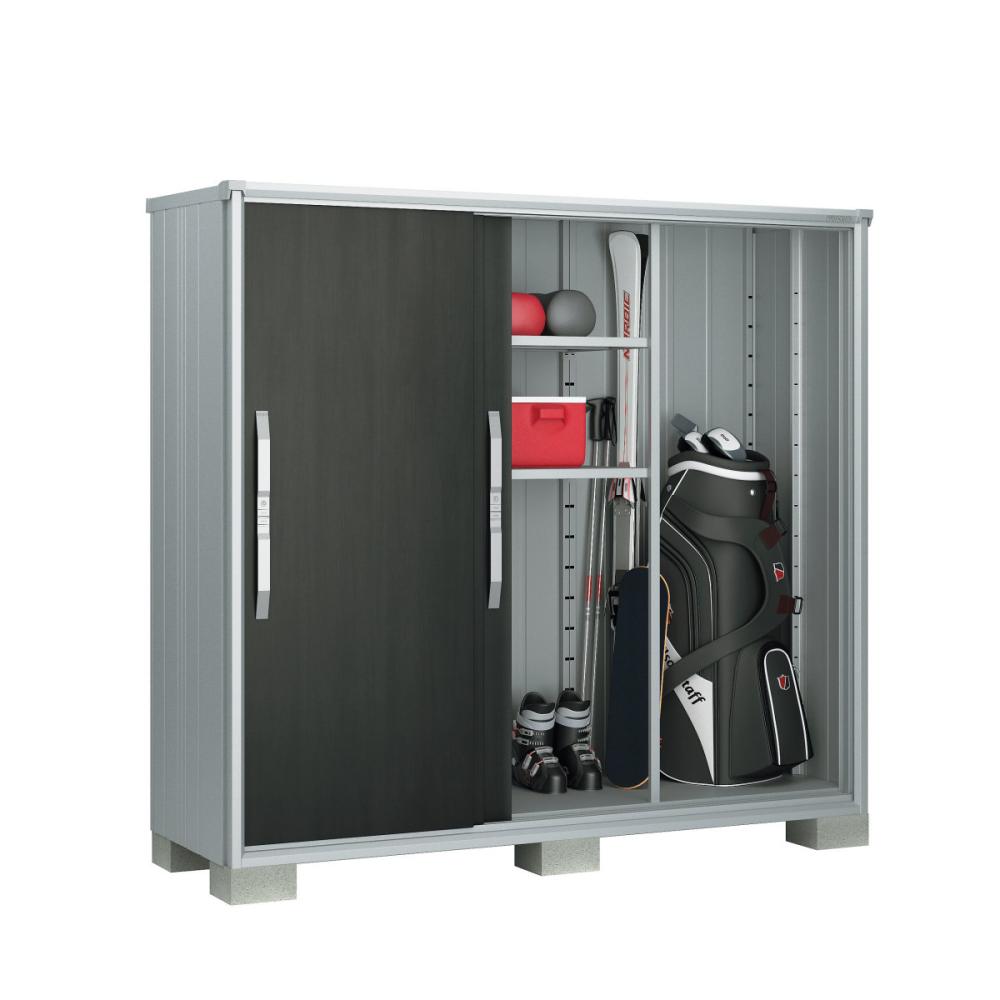 ヨド物置　エスモ　間口２１０×奥行７５×高さ１９０ｃｍ　一般型　ウッディエボニー　ＥＳＦ２１０７Ａ／ＷＥ