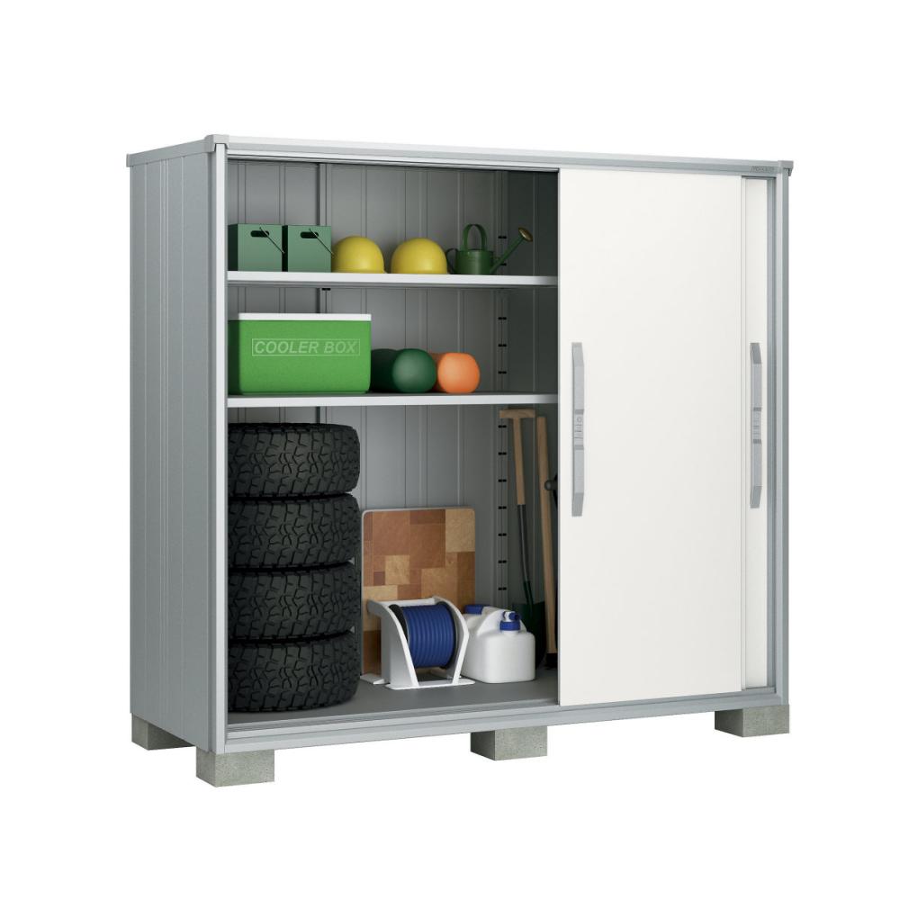 ヨド物置　エスモ　間口２１０×奥行９０×高さ１９０ｃｍ　一般型　ウッディココア　ＥＳＦ２１０９Ａ／ＷＣ