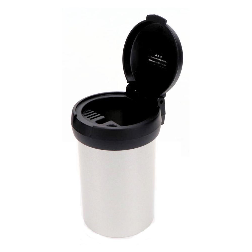 ＣＲＵＺＡＲＤ（クルザード）　使いやすい　大容量灰皿　シルバー　ＫＯＹ－１０３