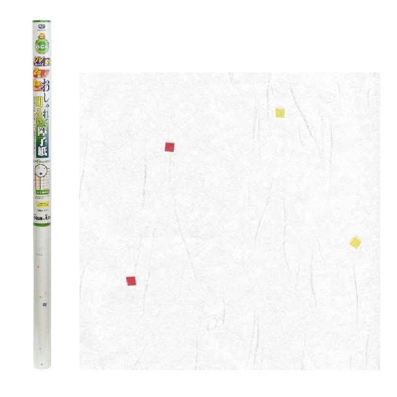 リンテックコマース　おしゃれで明るい障子紙　桜雪　９４ｃｍ×３．６ｍ