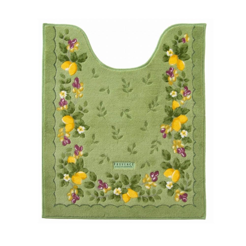オカ　プロヴァンスシエル　ロングトイレマット　グリーン