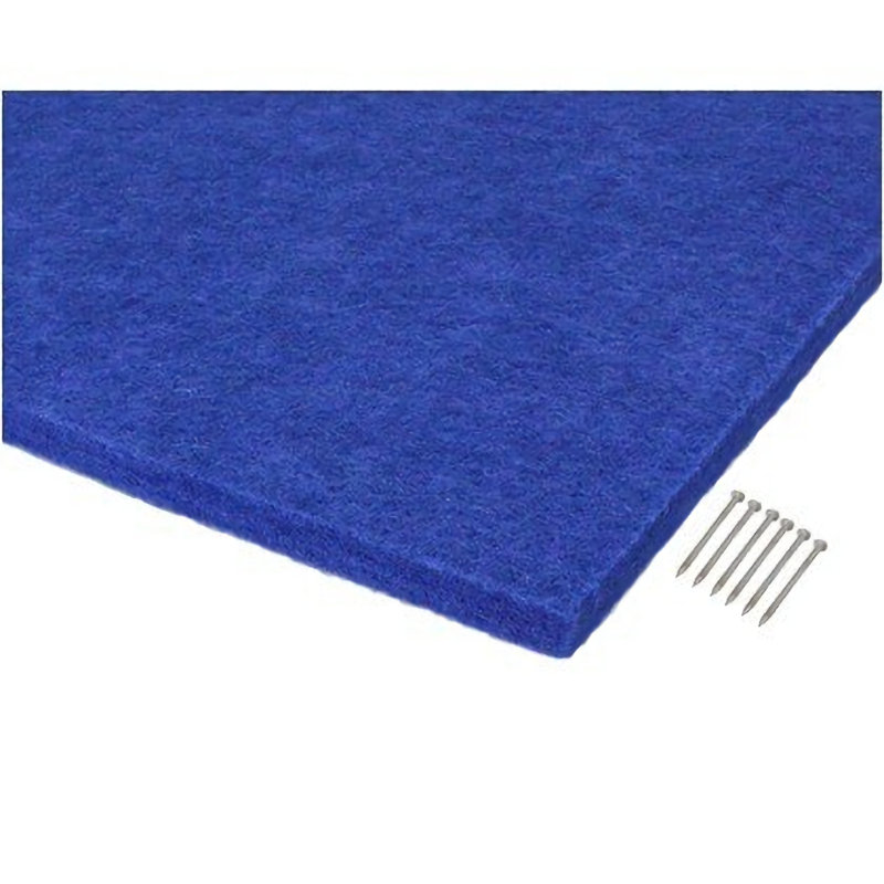 光　吸音カラー硬質フェルトボード　３００角　ブルー