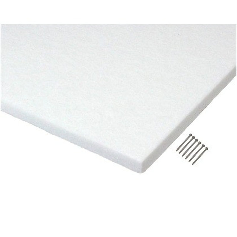 光　吸音カラー硬質フェルトボード　３００角　ホワイト