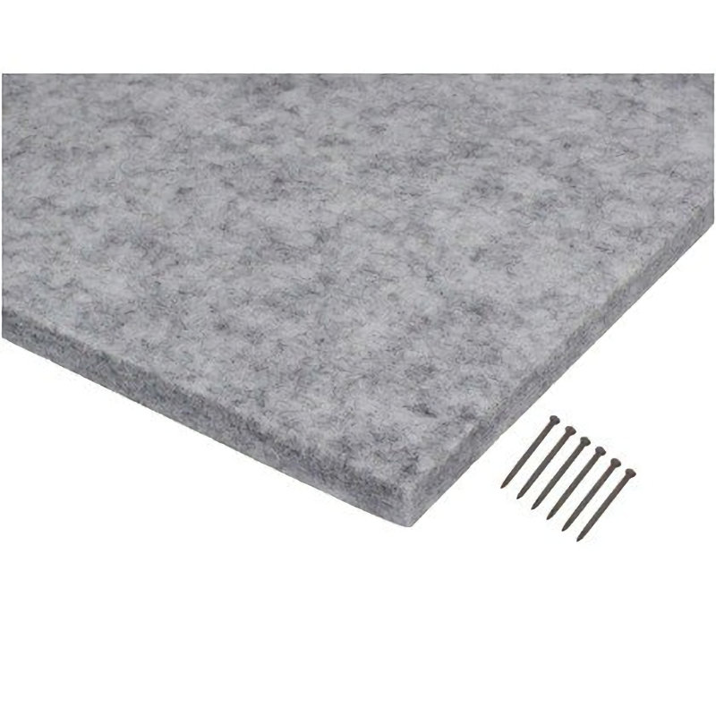 光　吸音カラー硬質フェルトボード　４００角　グレー