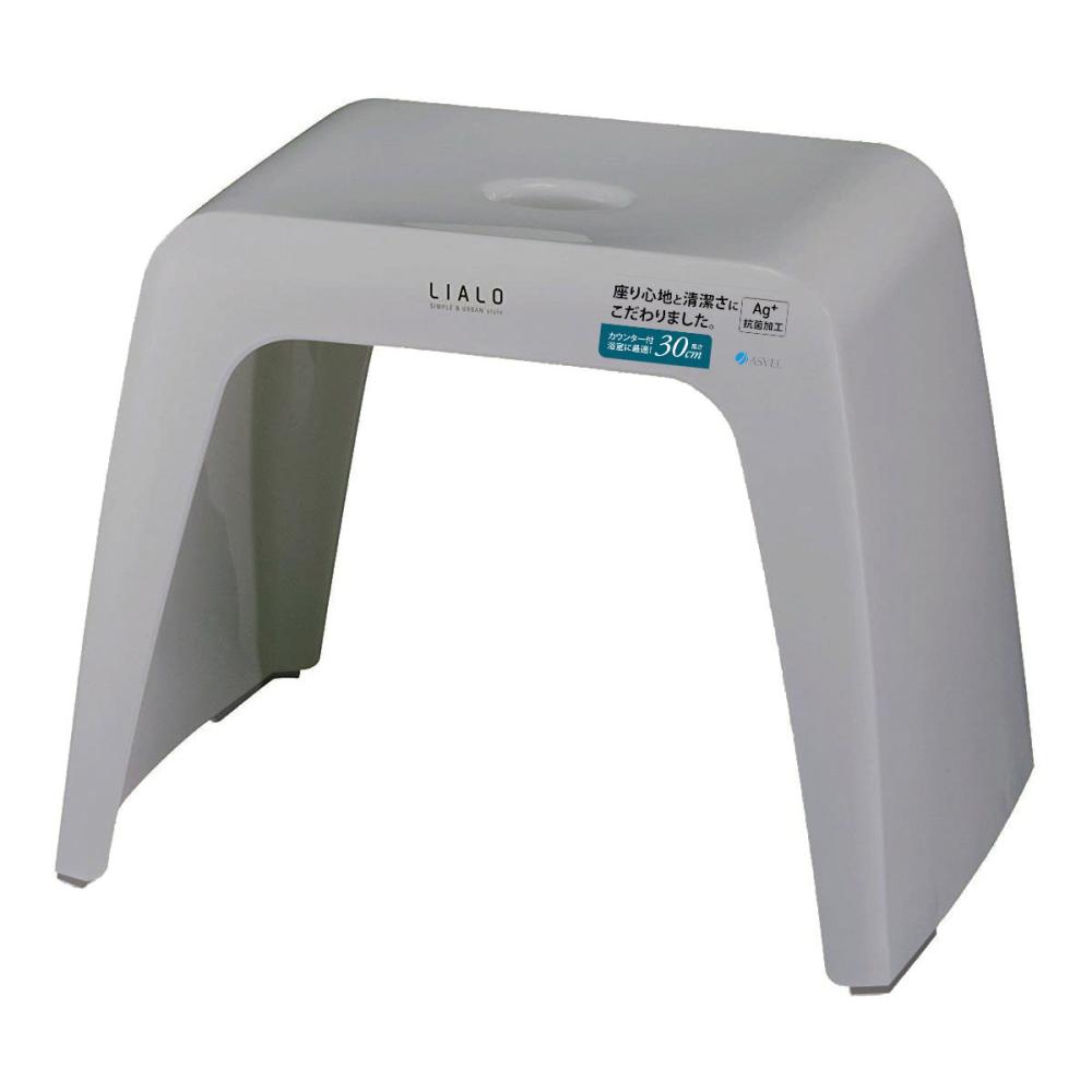 アスベル　風呂イス　リアロ　３０ｃｍ　グレー