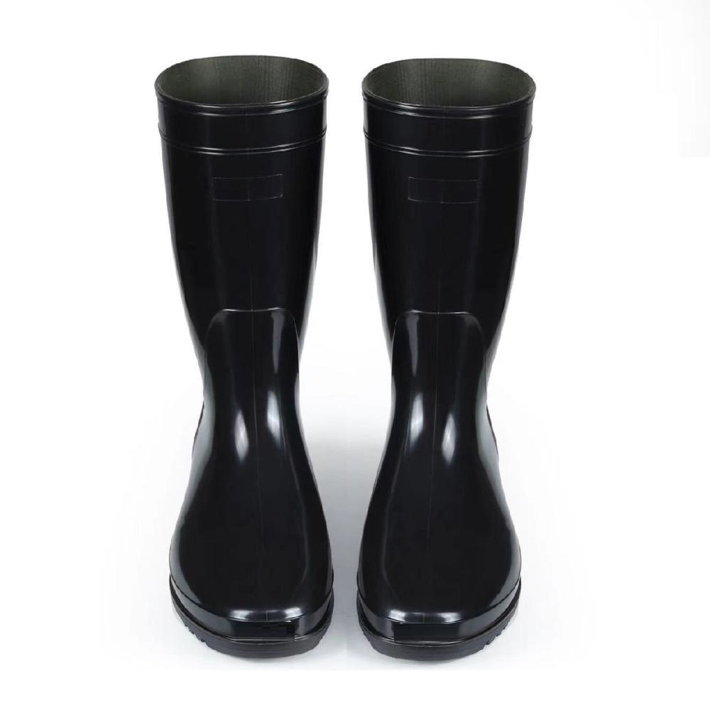 ＰＶＣ軽半長靴　ブラック　ＬＬ　（２６．５～２７ｃｍ）