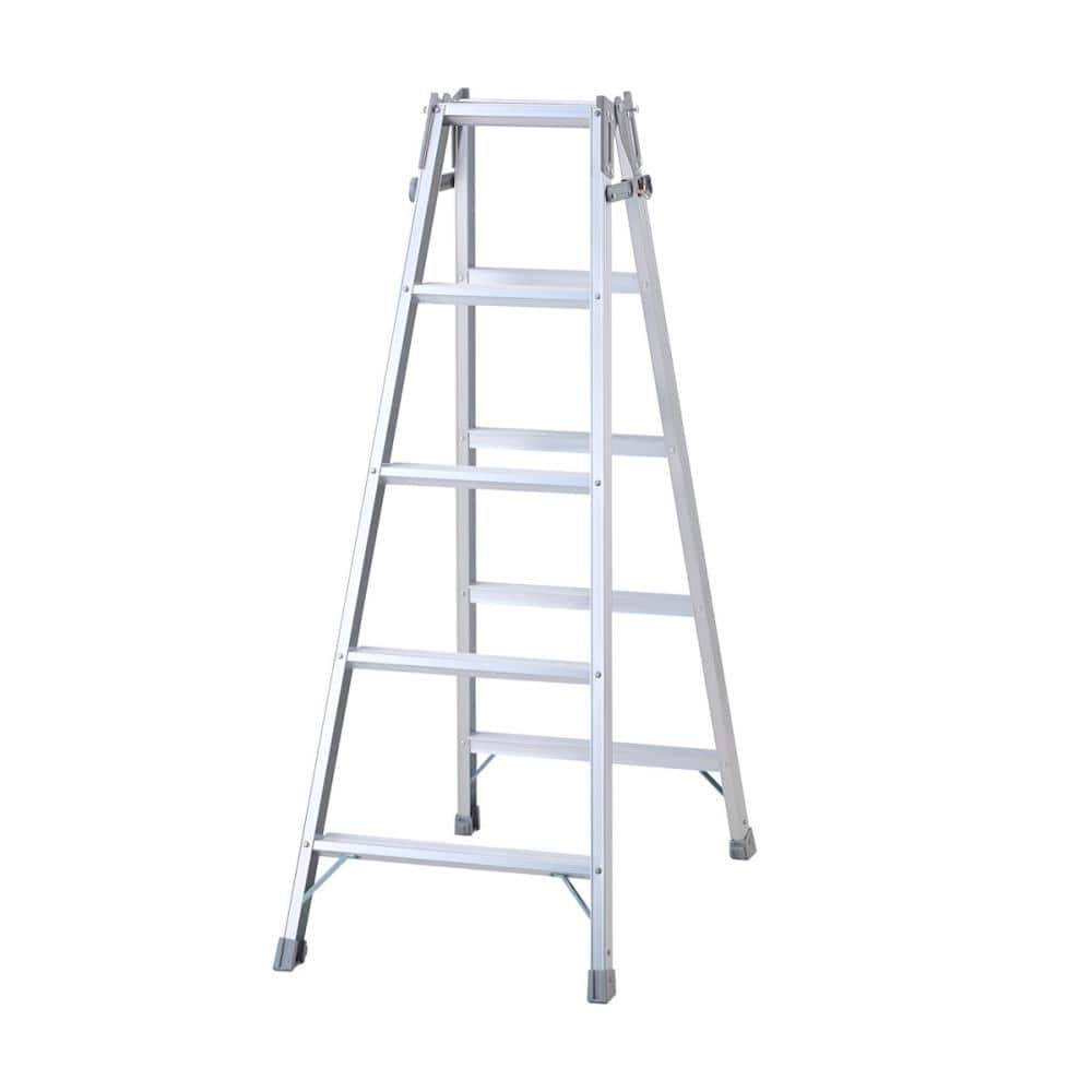 長谷川工業　ステップ幅広梯子兼用アルミ脚立１４０ｃｍ　　ＲＨ－１５ｃ