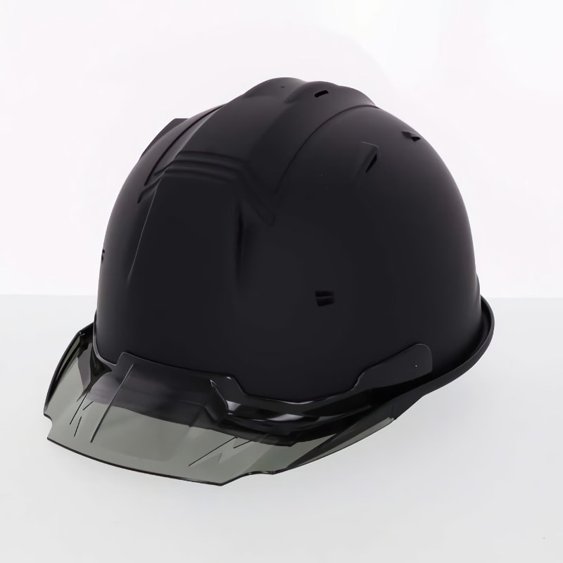 進和　ヘルメット　スモーク黒マット　ＳＳ１９ＶＰＲＡ