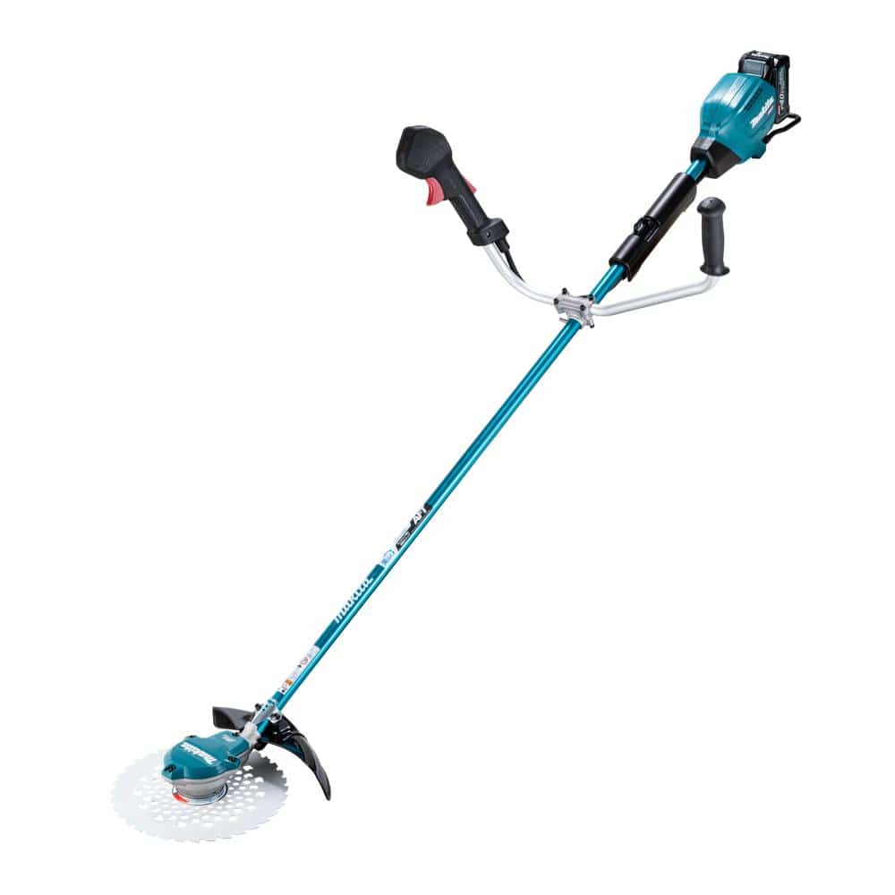 マキタ　４０Ｖ充電式草刈機　両手ハンドル　左右非対称　ＭＵＲ００２ＧＲＭ