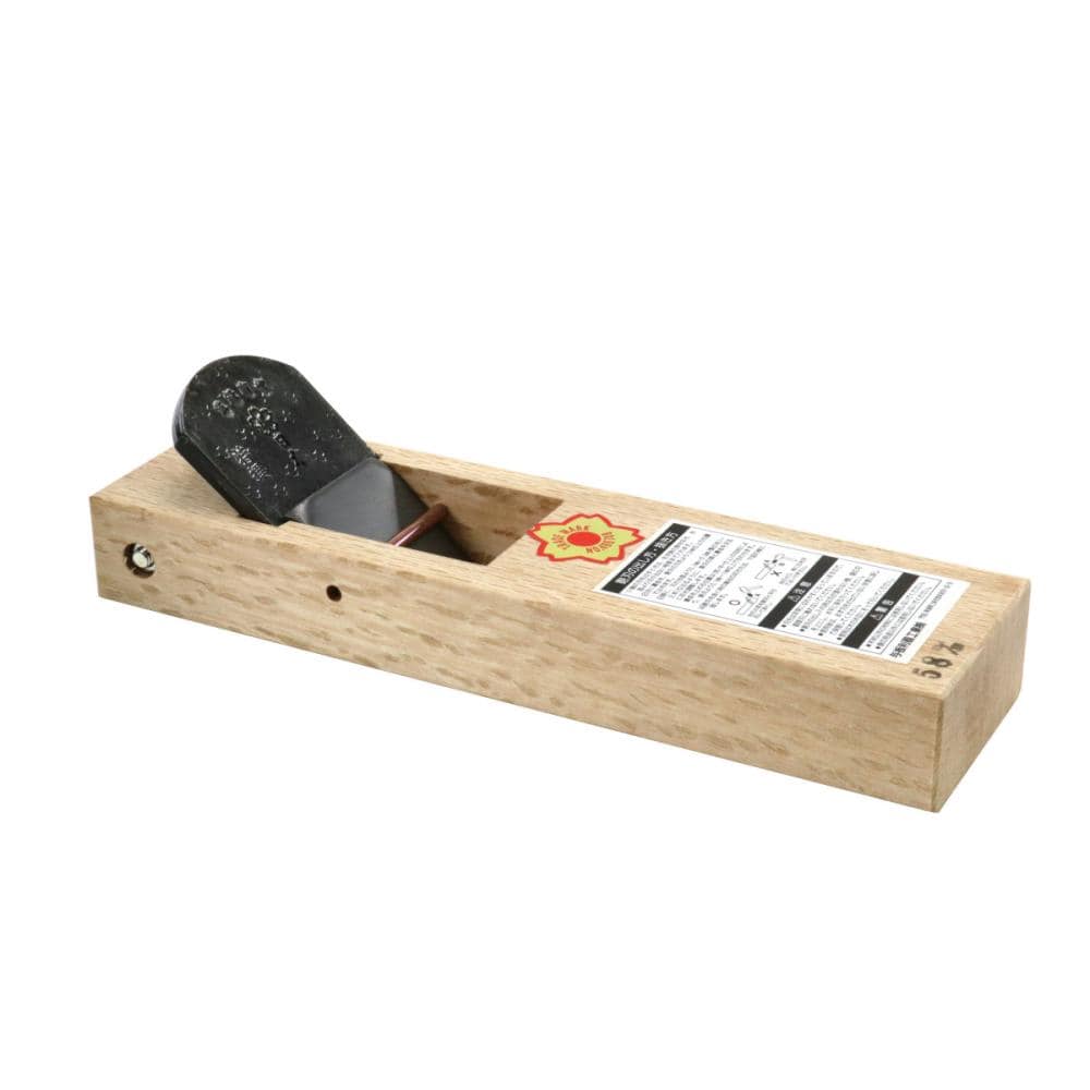 与板利器工業　桜日本　油台鉋　５８ｍｍ