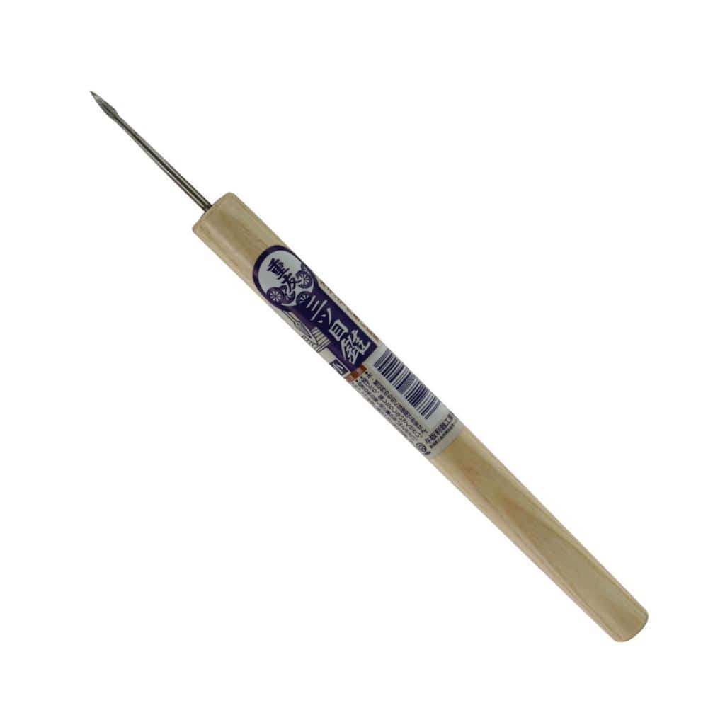 与板利器工業　重友　三ツ目錐　小