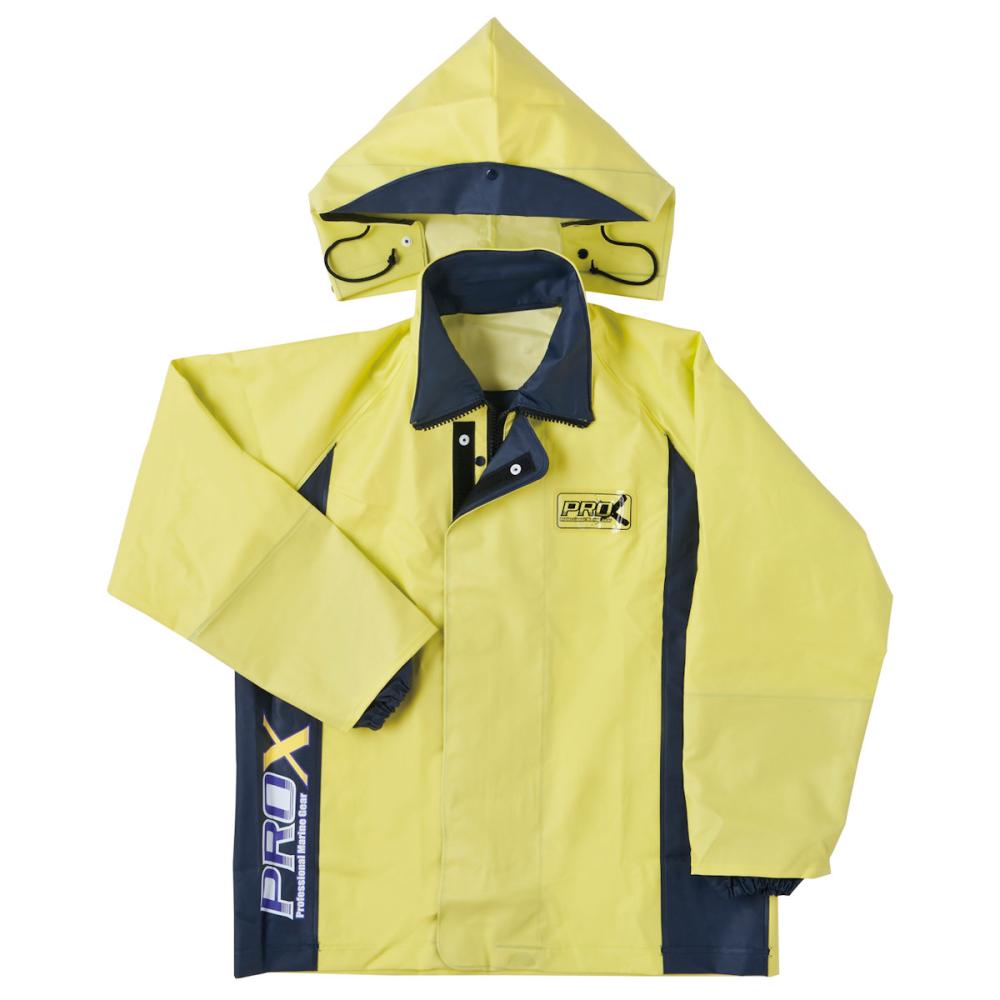 弘進ゴム　水産合羽　プロエックスアルファ　ブルゾン　ライム／ネイビー　ＬＬ