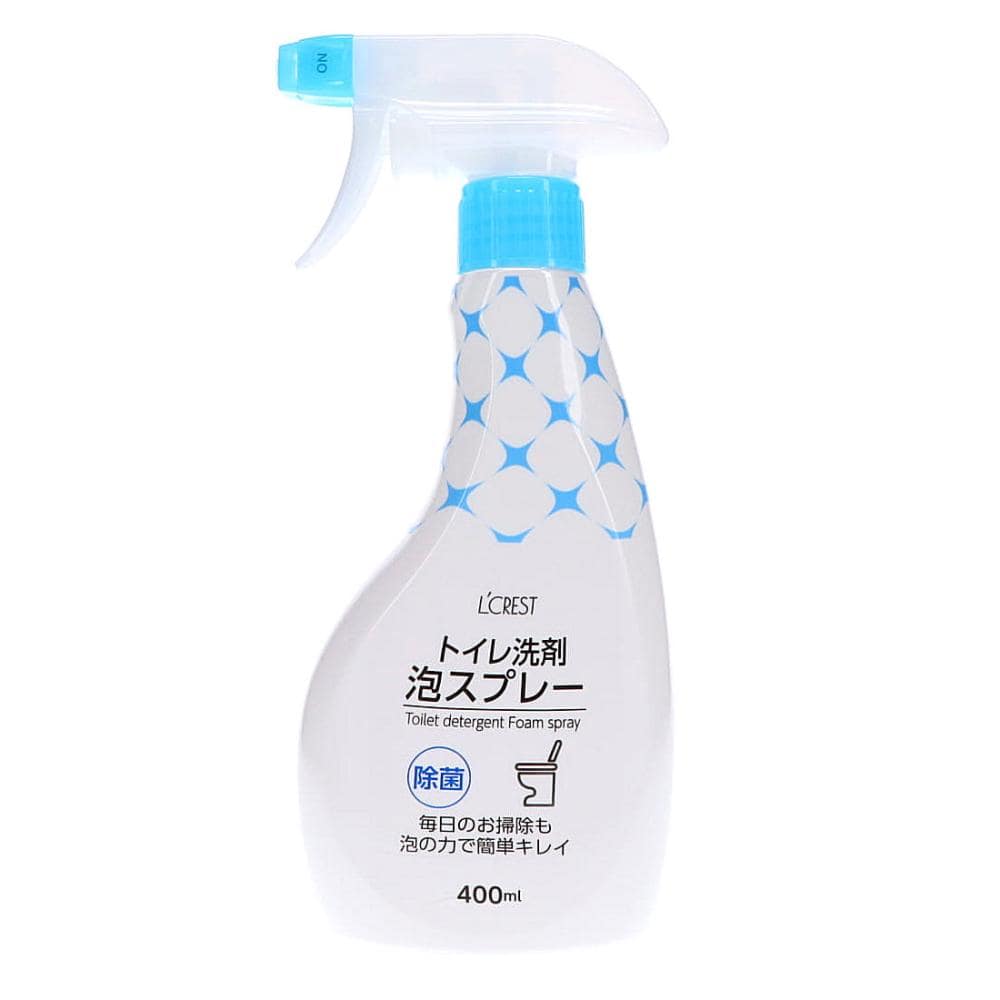 Ｌ’ＣＲＥＳＴ（ルクレスト）　トイレ洗剤　泡スプレー　４００ｍＬ