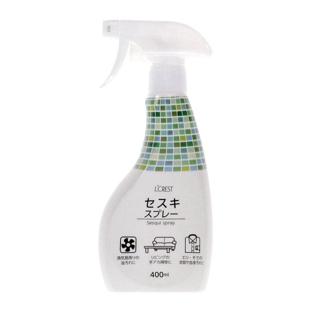 Ｌ’ＣＲＥＳＴ（ルクレスト）　セスキ炭酸ソーダスプレー　本体　４００ｍＬ