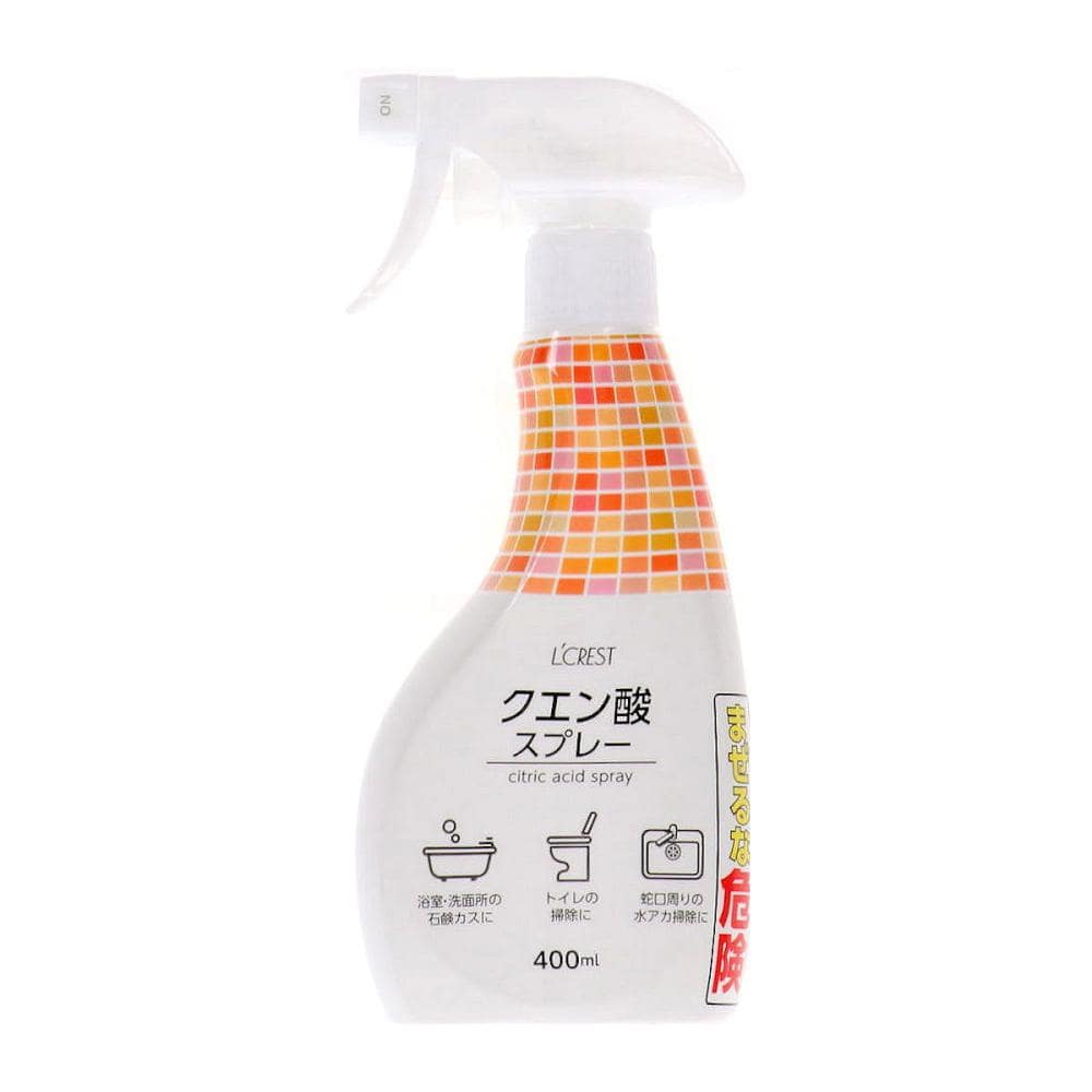 Ｌ’ＣＲＥＳＴ（ルクレスト）　クエン酸スプレー　本体　４００ｍＬ