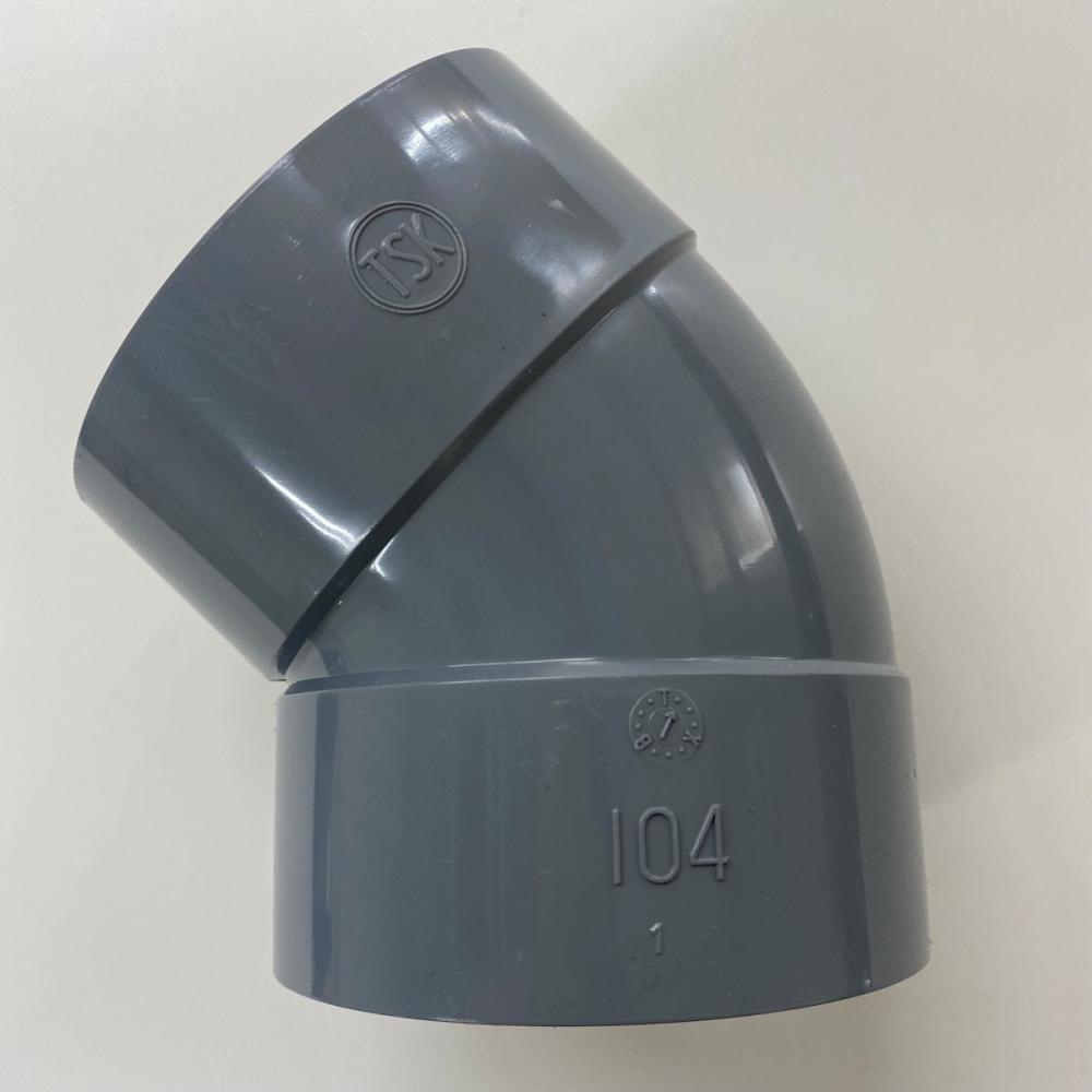 ライト管４５度エルボ　直径１００用