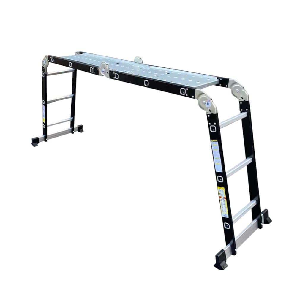 アルミス　８Ｗａｙｓステップラダー　多目的脚立　ＡＳＬ－８ＢＫ