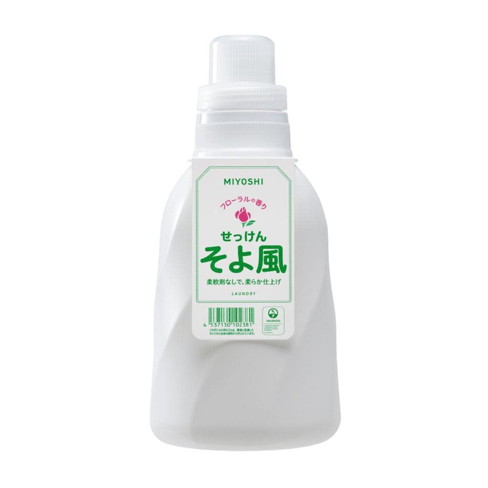 ミヨシ　液体せっけん　そよ風　フローラル　本体　１１００ｍＬ