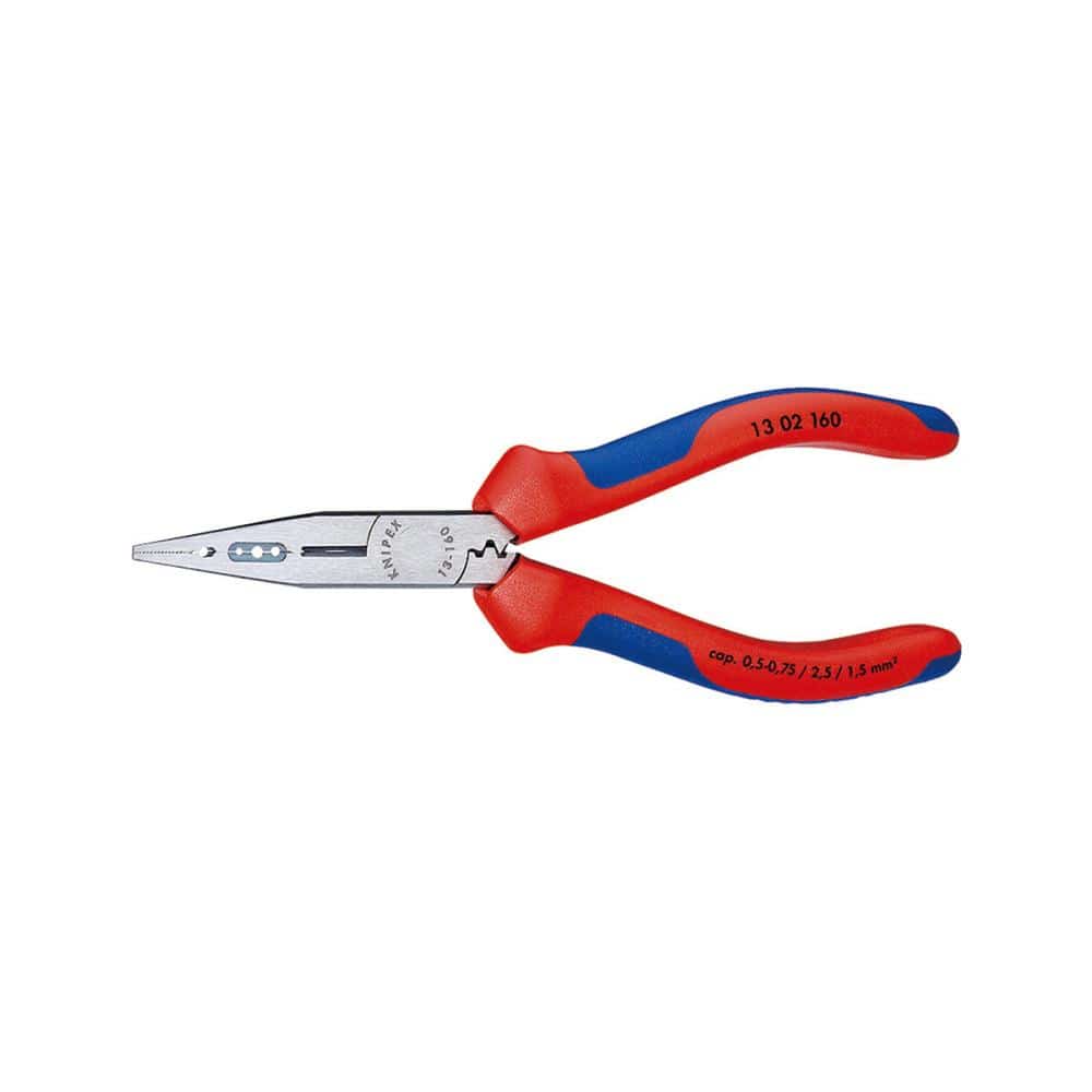 ＫＮＩＰＥＸ（クニペックス）　電気工事用ペンチ　１６０ｍｍ　コンフォートハンドル　１３０２－１６０