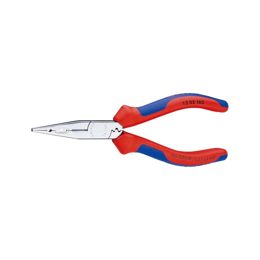 ＫＮＩＰＥＸ（クニペックス）　電気工事用ペンチ　１６０ｍｍ　コンフォートハンドル　１３０５－１６０