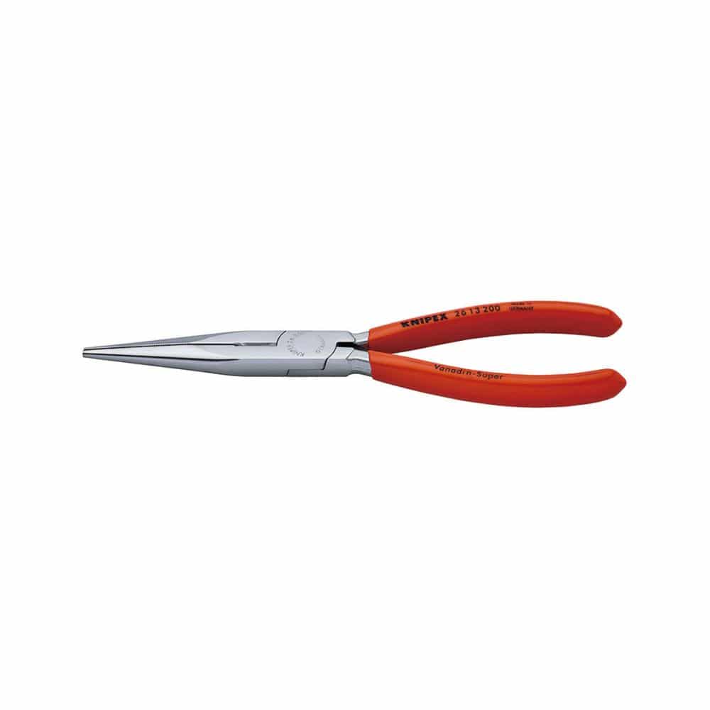 ＫＮＩＰＥＸ　先長ラジオペンチ　２００ｍｍ　プラスチックコーティングハンドル　２６１３－２００