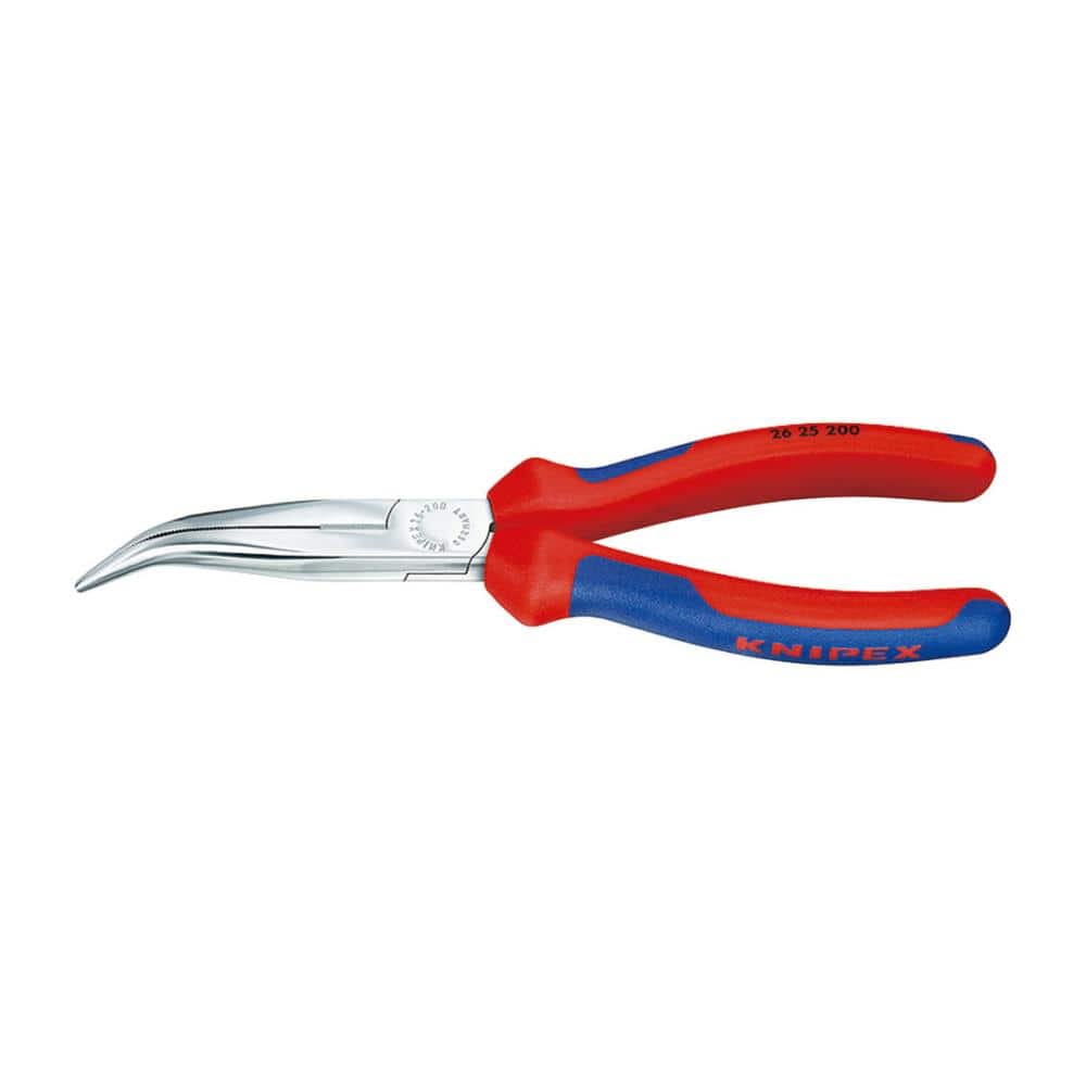 ＫＮＩＰＥＸ　４０度先端先曲　ラジオペンチ　２００ｍｍ　コンフォートハンドル　２６２５－２００