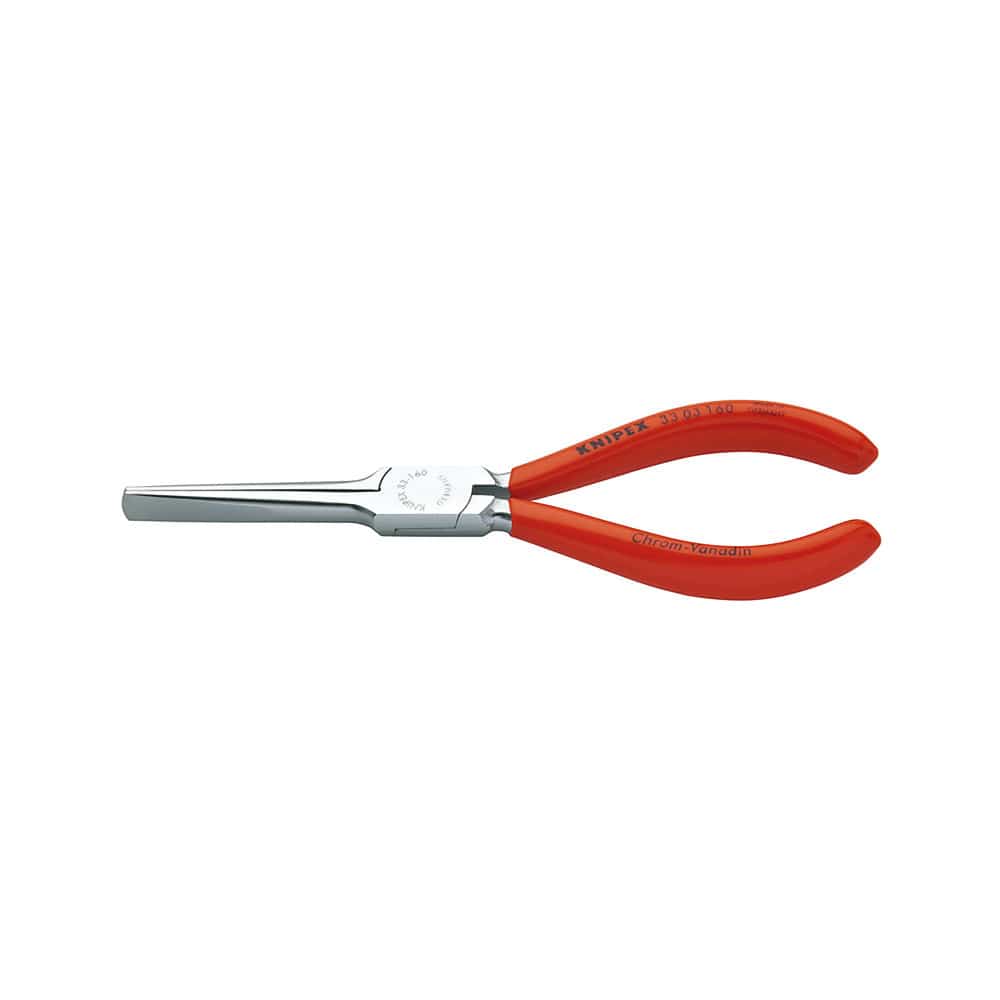 ＫＮＩＰＥＸ　ダックビルプライヤー　１６０ｍｍ　プラスチックコーティングハンドル　３３０３－１６０