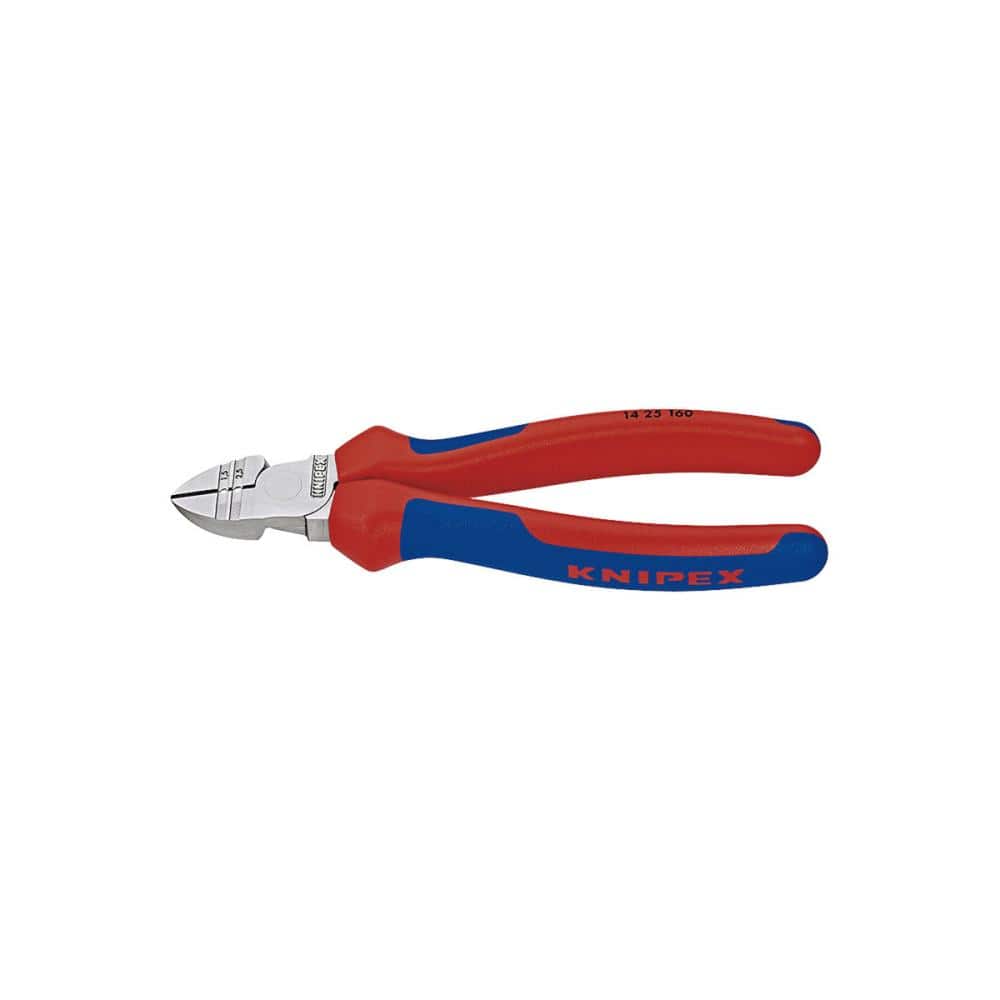 ＫＮＩＰＥＸ（クニペックス）　穴付ニッパー　１６０ｍｍ　コンフォートハンドル　１４２５－１６０