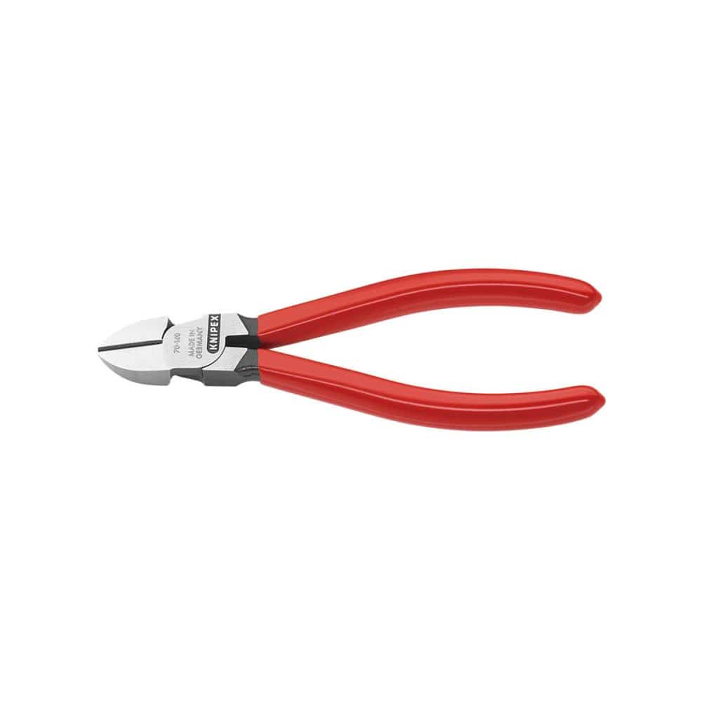 ＫＮＩＰＥＸ　斜ニッパー　１４０ｍｍ　プラスチックコーティングハンドル　７００１－１４０