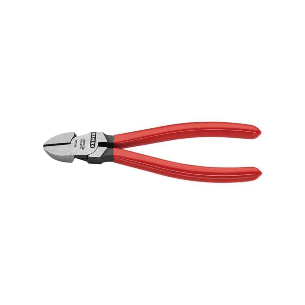 ＫＮＩＰＥＸ　斜ニッパー　１６０ｍｍ　プラスチックコーティングハンドル　７００１－１６０