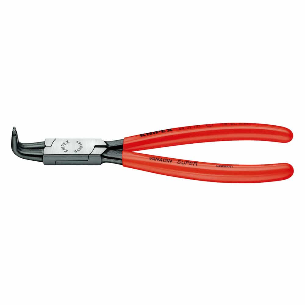 ＫＮＩＰＥＸ　穴用スナップリングプライヤー先端９０°曲先端径１．８ｍｍ　１７０ｍｍ　４４２１－Ｊ２１