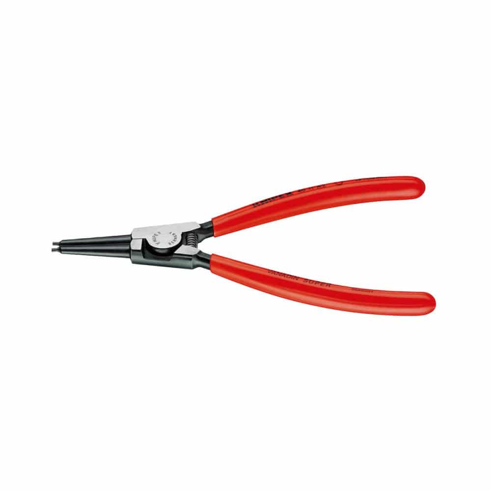 ＫＮＩＰＥＸ　軸用スナップリングプライヤー　直　先端径３．２ｍｍ　３２０ｍｍ　　４６１１－Ａ４