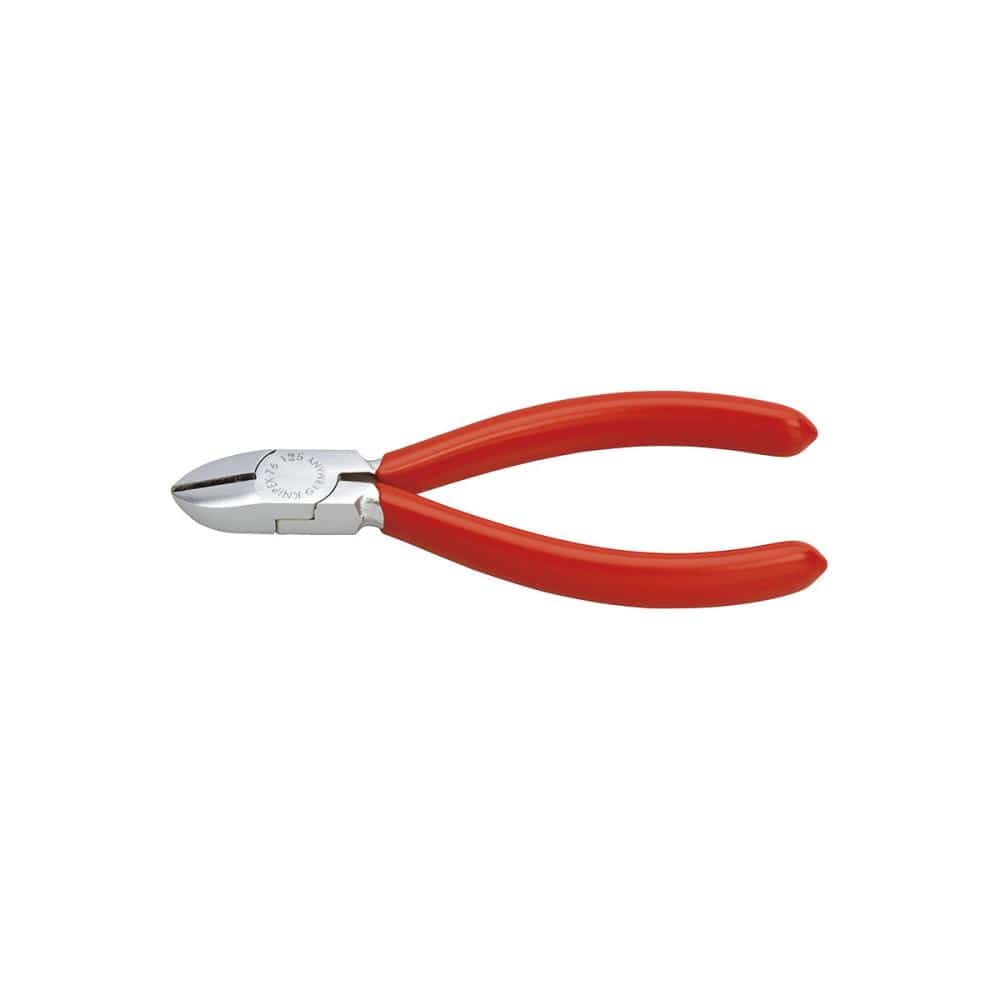 ＫＮＩＰＥＸ　エレクトロニクスニッパー　１２５ｍｍプラスチックコーティングハンドル　７６０３－１２５