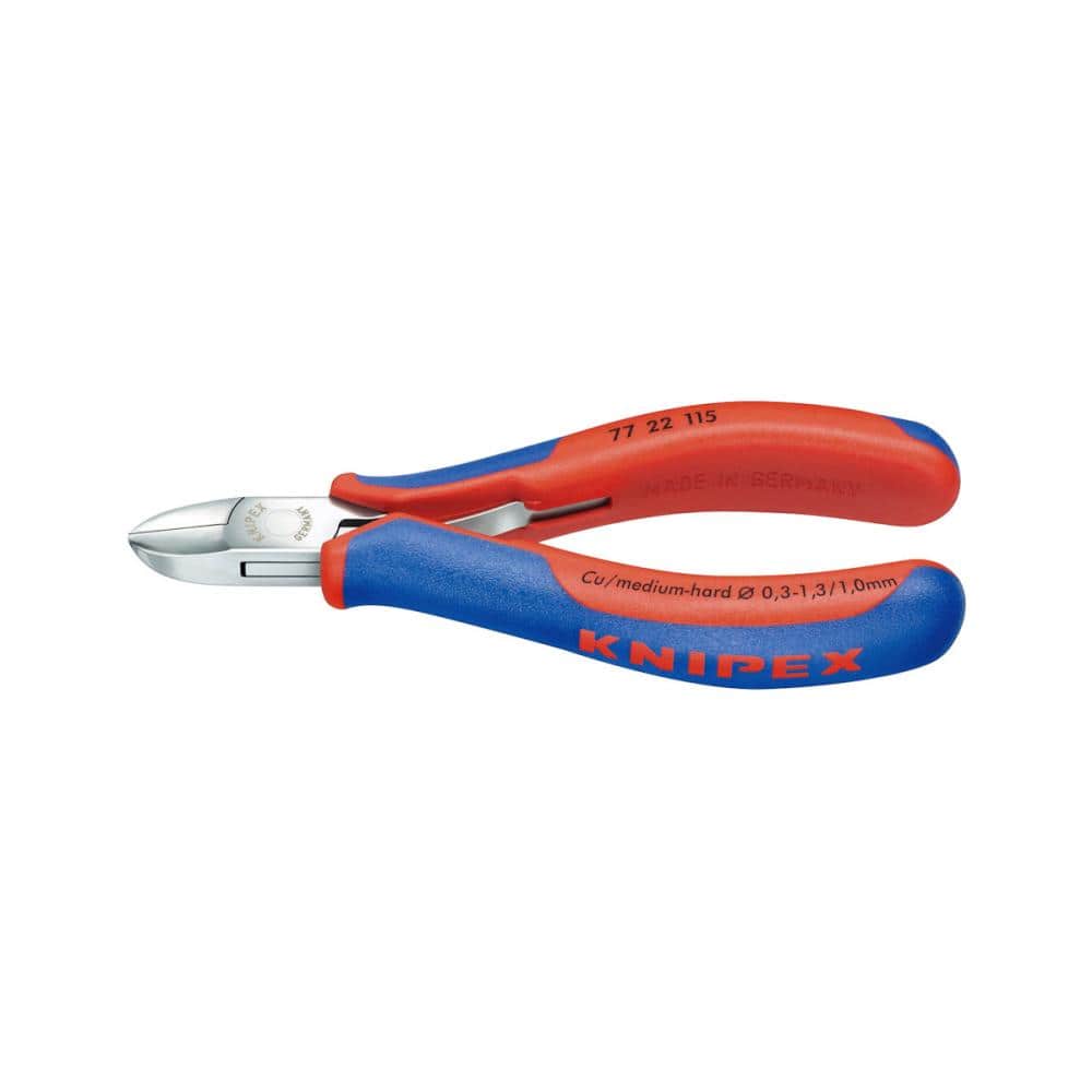 ＫＮＩＰＥＸ　エレクトロニクスニッパー　１１５ｍｍ　コンフォートハンドル　７７２２－１１５